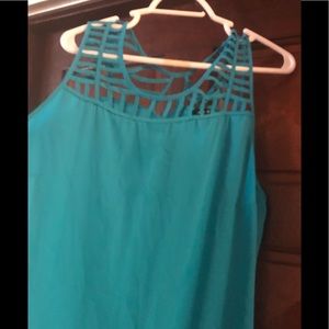 Georgette blue cami